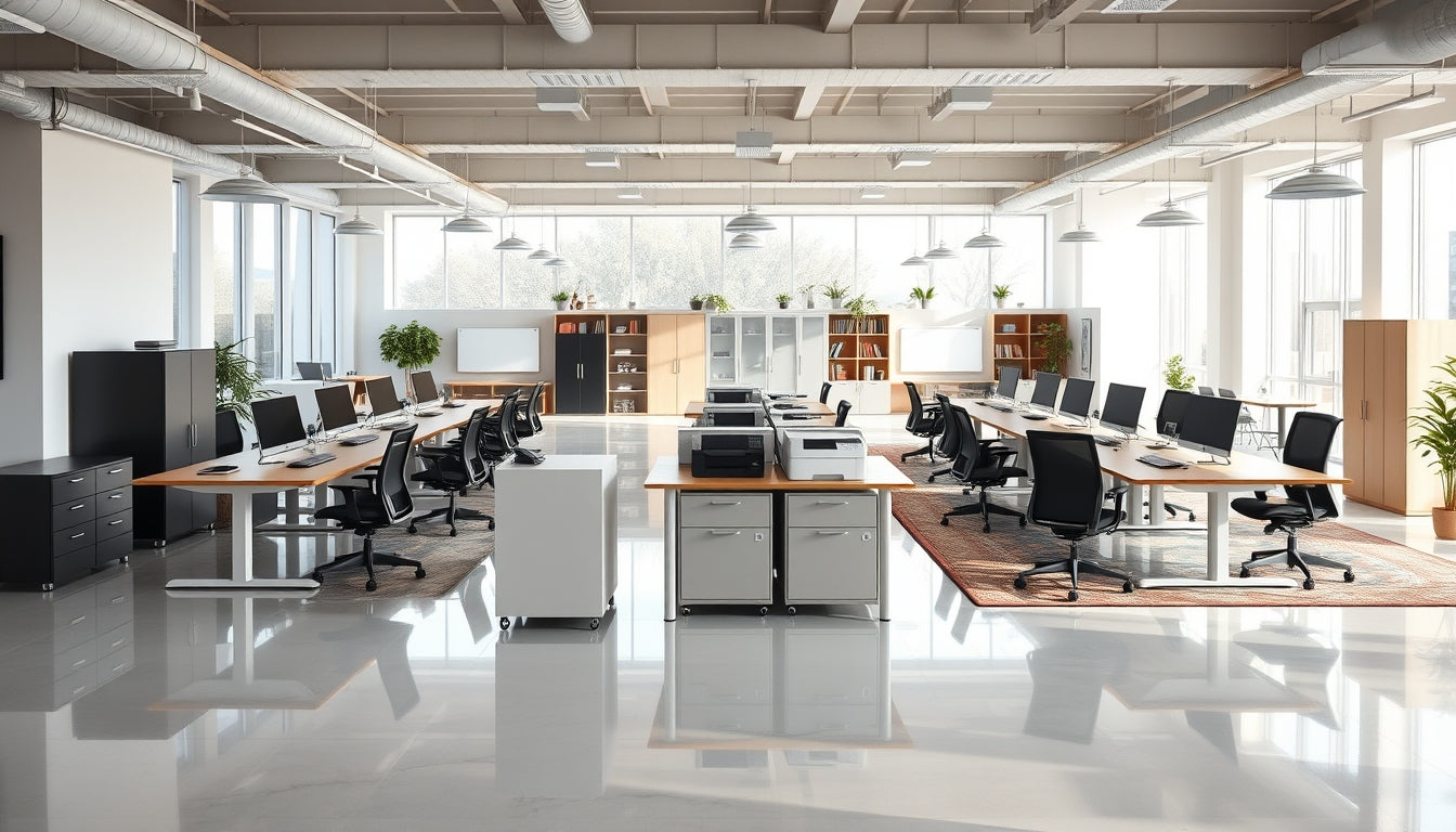 Why Steel Furniture is the Preferred Choice for Modern Workspaces