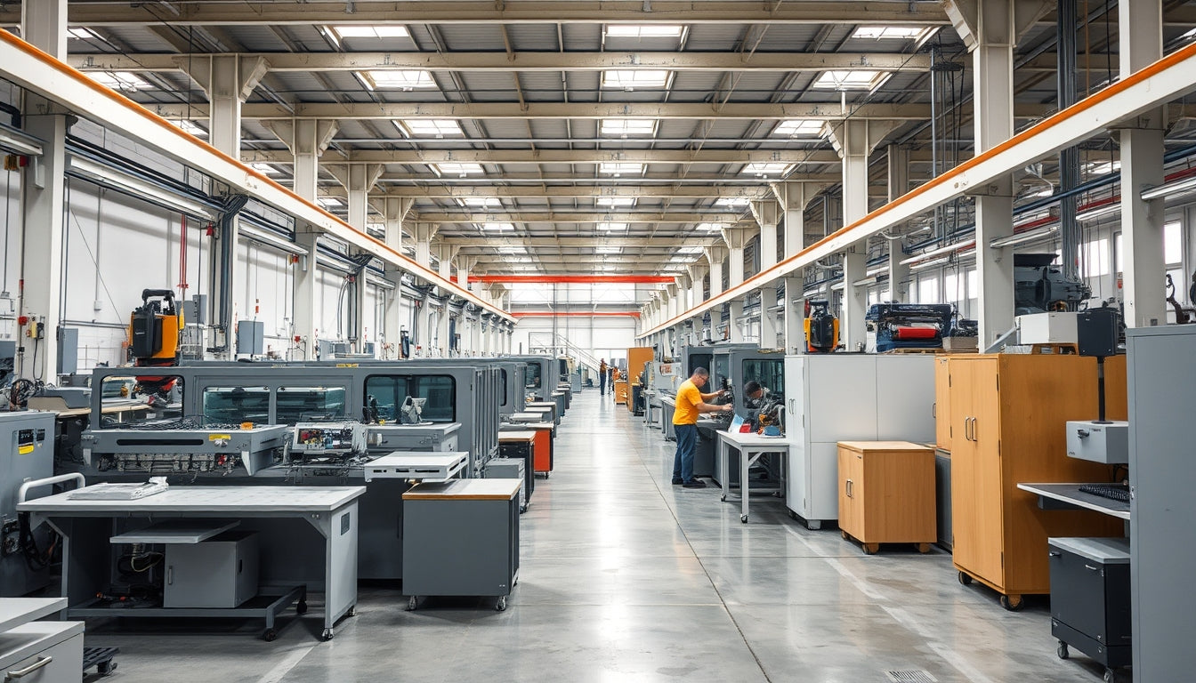 Byshtec Launches New Automated Steel Furniture Production Line