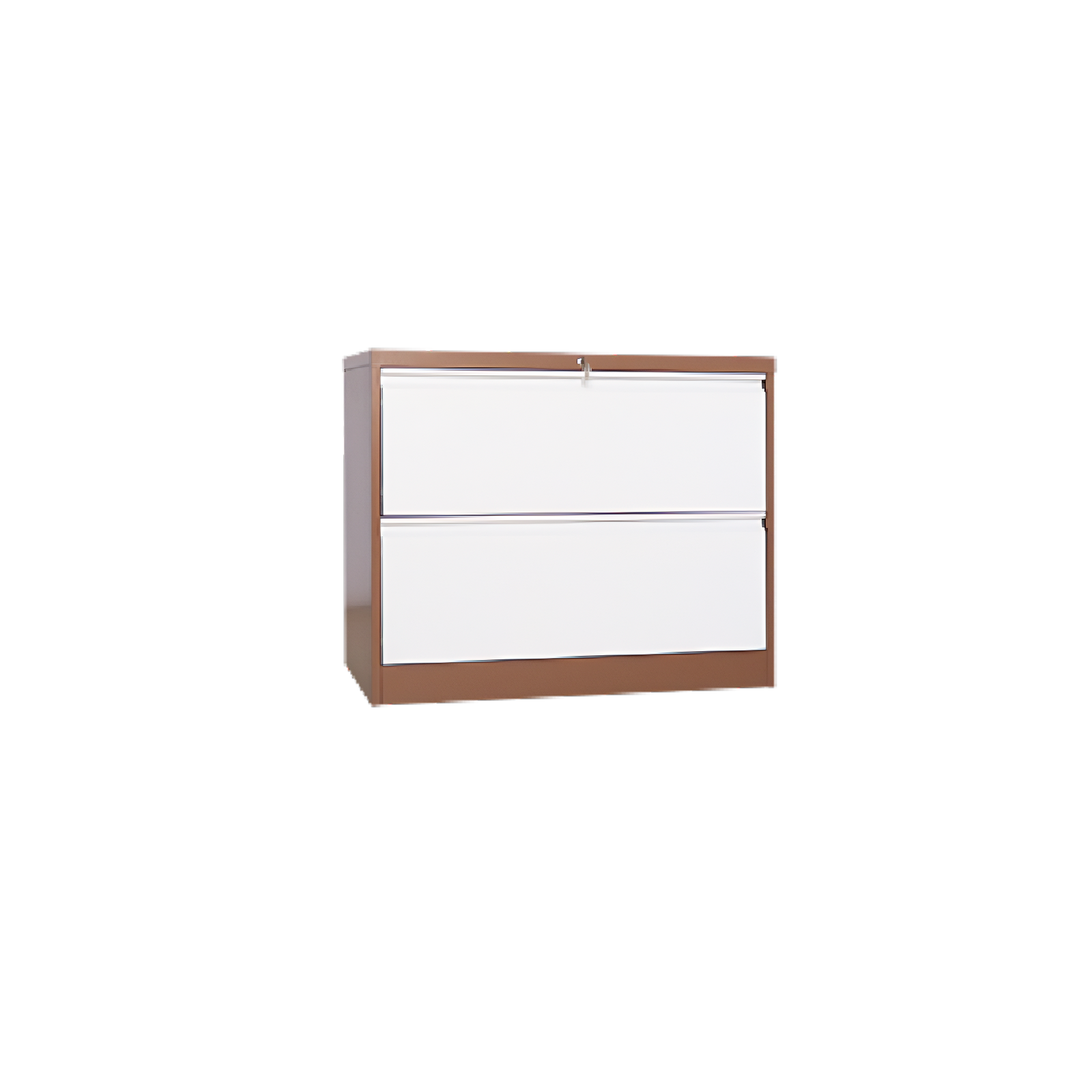 Lateral Style 2 Drawer Cabinet in Steel Filing Cabinets