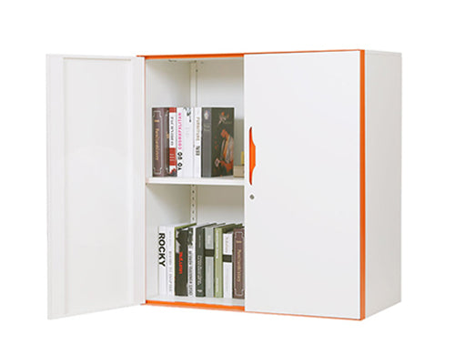 Slim Rim Half Height Steel Filing Cabinet | Compact Office Storage Cabinet