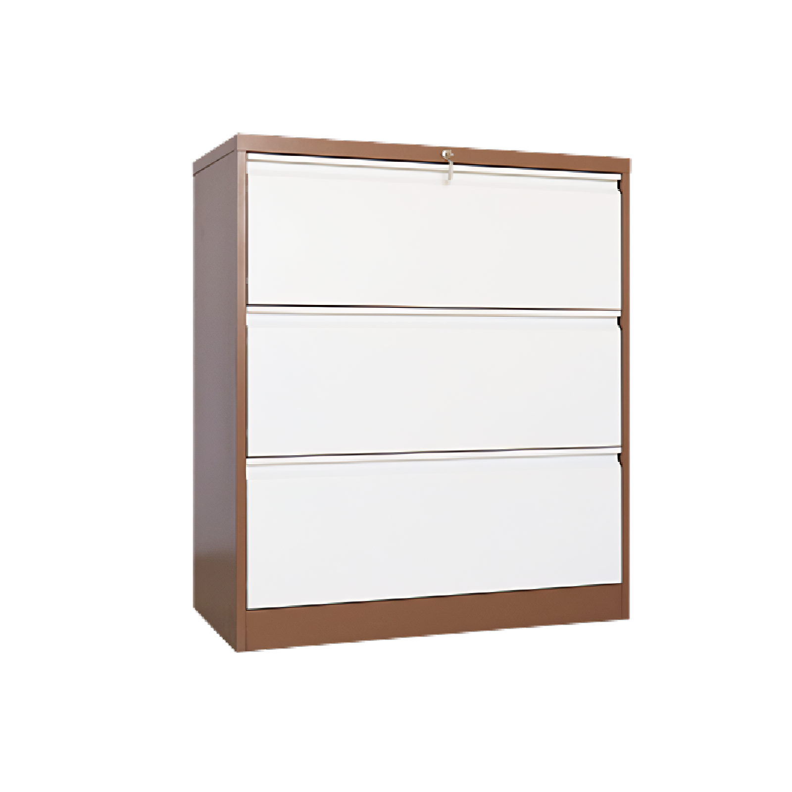 Steel Lateral Filing Cabinet | 3-Drawer Heavy-Duty Office Storage