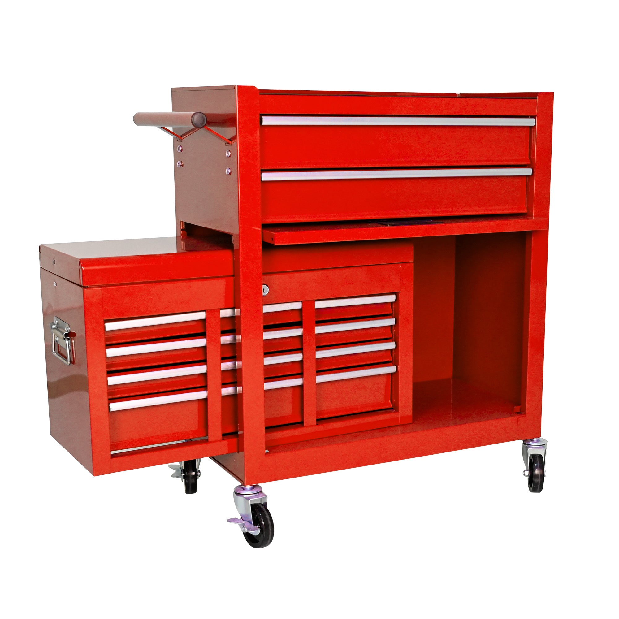 High Capacity Rolling Tool Chest – 8-Drawer Steel Tool Storage Cabinet with Wheels
