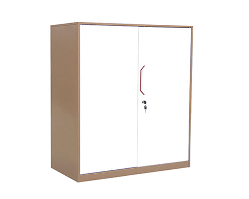 Slim Rim Half Height Steel Filing Cabinet | Compact Office Storage Cabinet