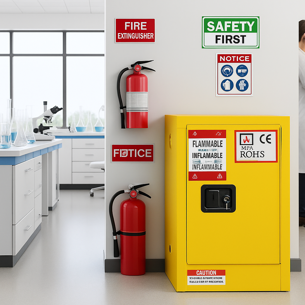 Explosion-Proof Storage Cabinet – Heavy Duty Steel Safety Solution