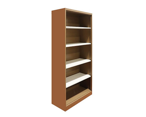Open Storage Steel Filing Cabinet | 5-Shelf Metal Office Storage Cabinet