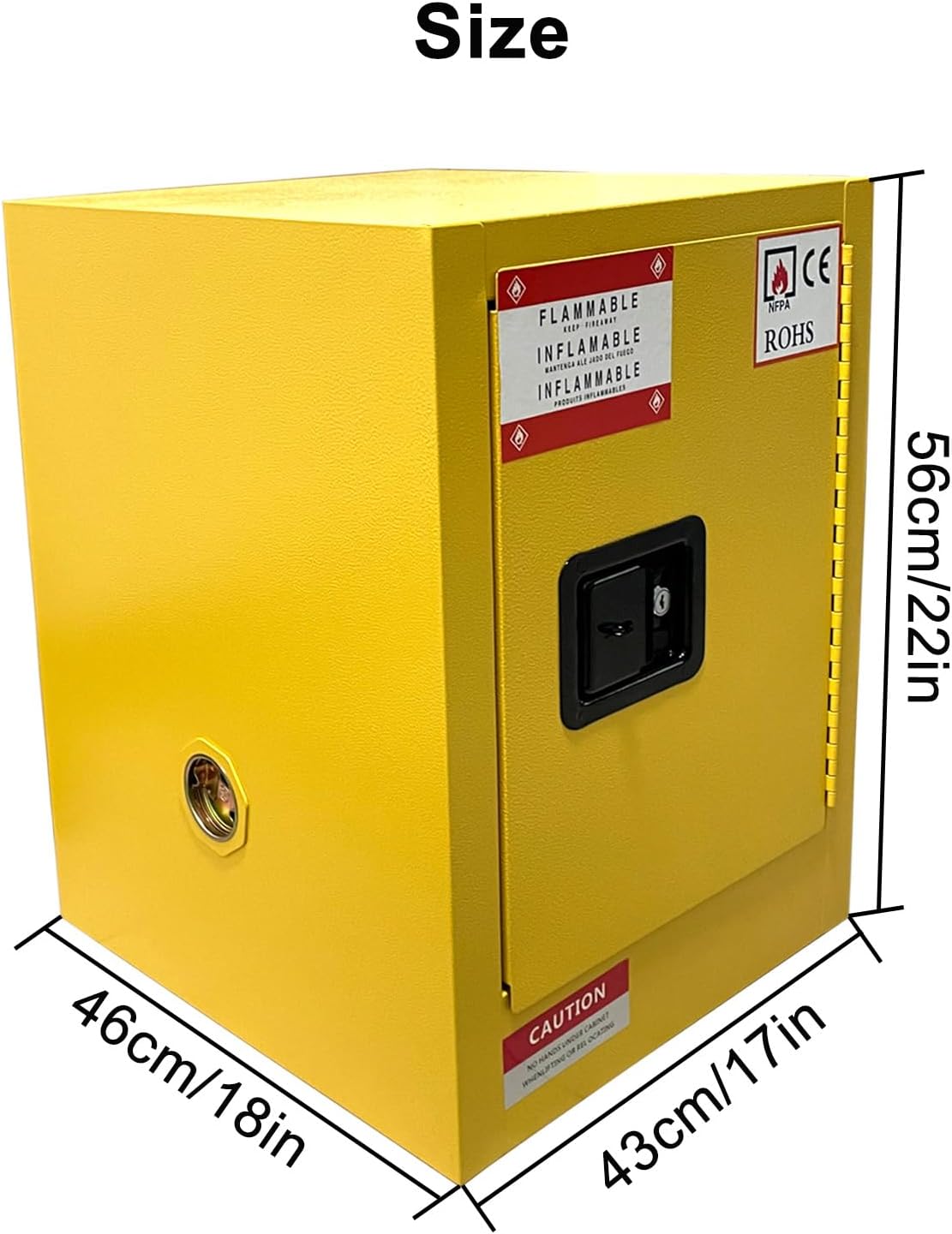 Explosion-Proof Storage Cabinet – Heavy Duty Steel Safety Solution