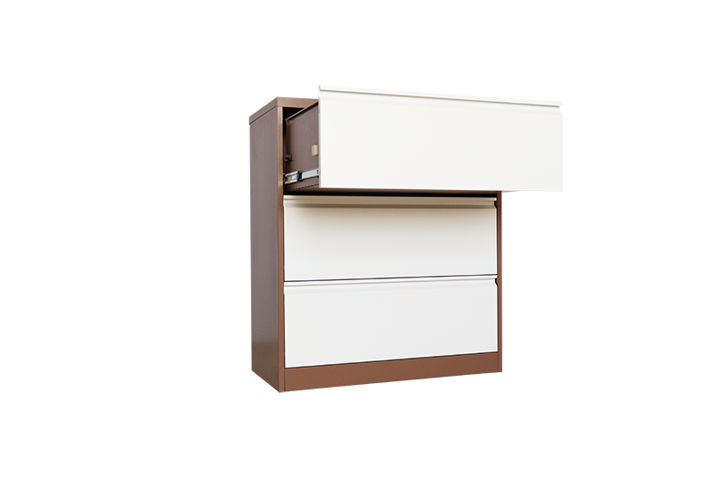 Steel Lateral Filing Cabinet | 3-Drawer Heavy-Duty Office Storage