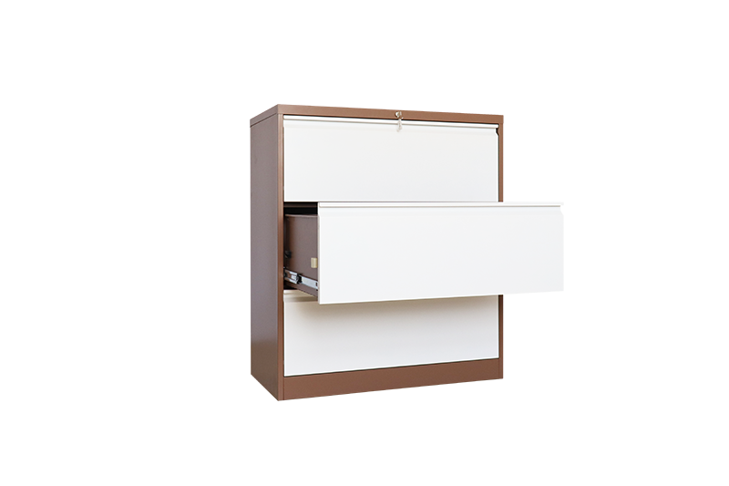 Steel Lateral Filing Cabinet | 3-Drawer Heavy-Duty Office Storage