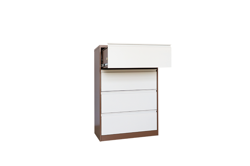 Steel Lateral Filing Cabinet | 4-Drawer Office Storage for North America