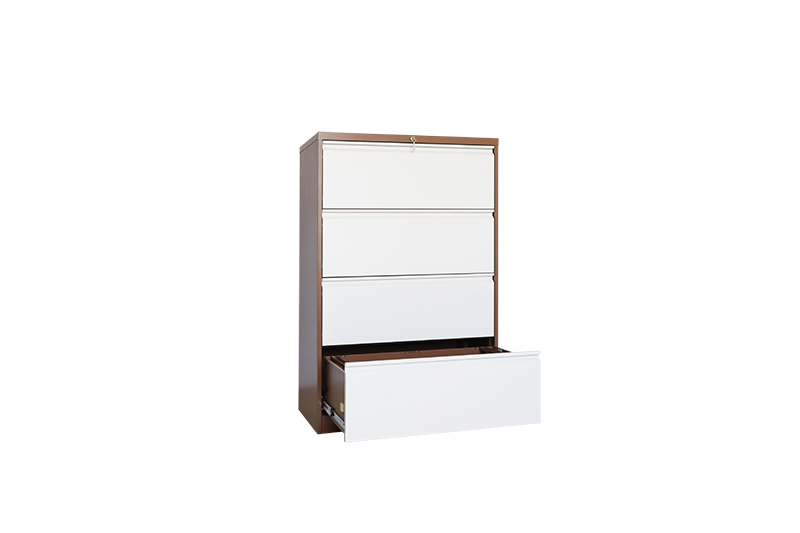 Steel Lateral Filing Cabinet | 4-Drawer Office Storage for North America