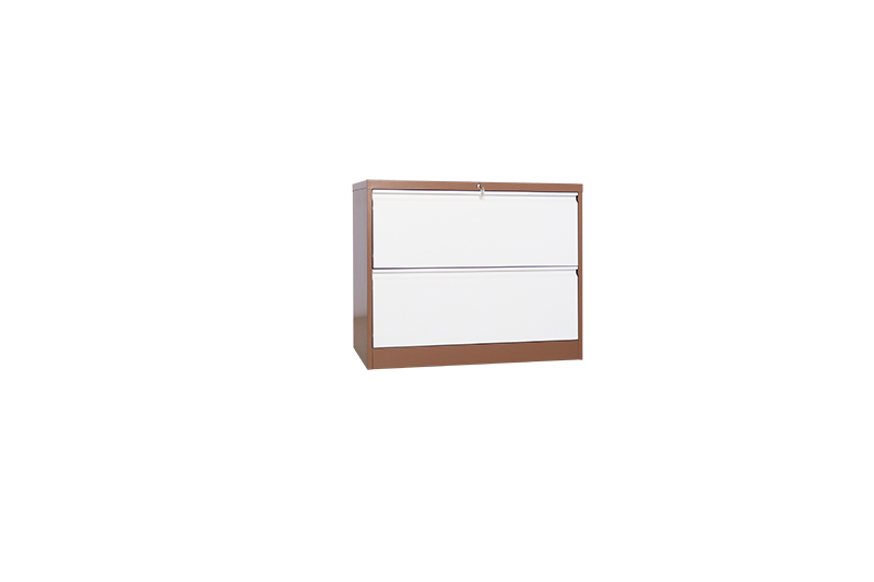 Lateral Style 2 Drawer Cabinet in Steel Filing Cabinets